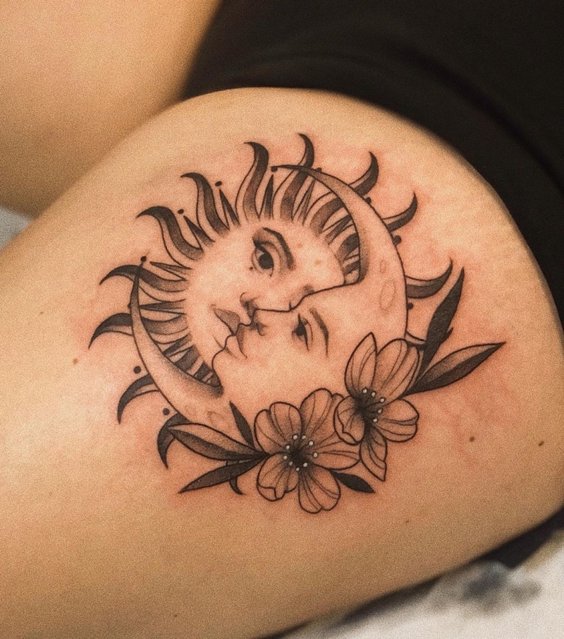 Lucky moon and sun tattoos with hidden meanings – The Daily Worlds