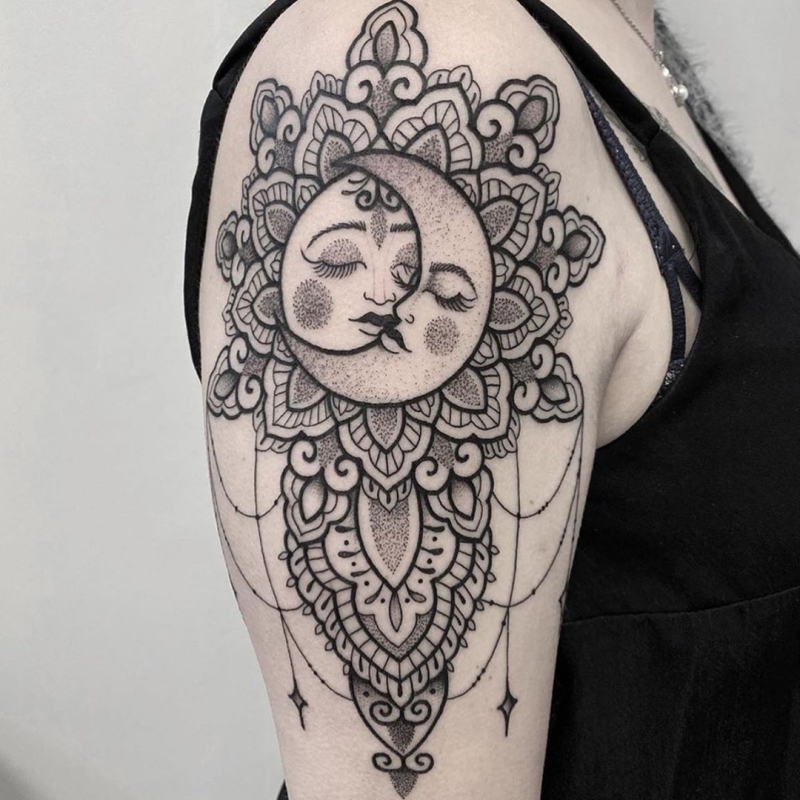 Lucky moon and sun tattoos with hidden meanings – The Daily Worlds