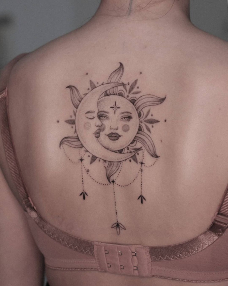 Lucky moon and sun tattoos with hidden meanings – The Daily Worlds