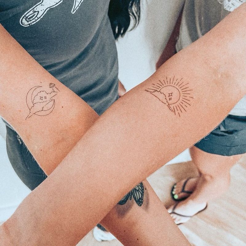 Lucky moon and sun tattoos with hidden meanings – The Daily Worlds