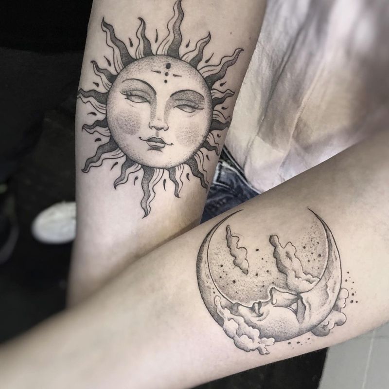 Lucky moon and sun tattoos with hidden meanings – The Daily Worlds