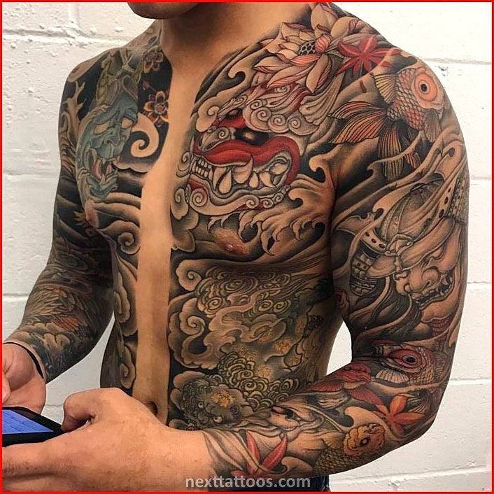 Side Body Tattoos Male