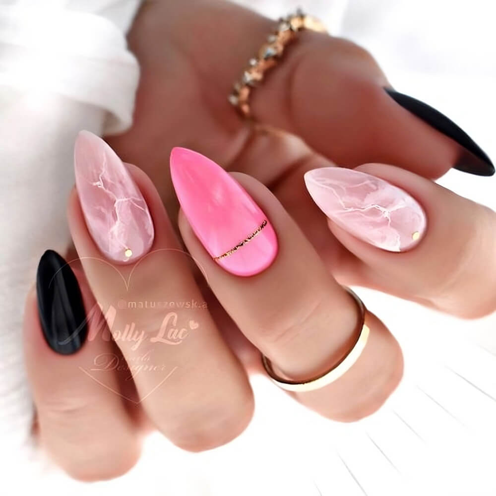 45 Go To Almond Nail Ideas To Every Pretty Lady - 303