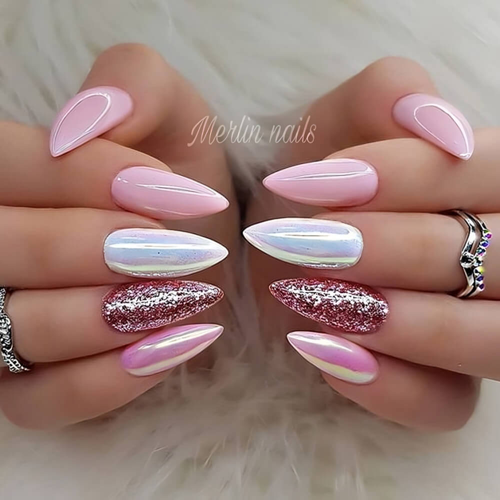 45 Go To Almond Nail Ideas To Every Pretty Lady - 319