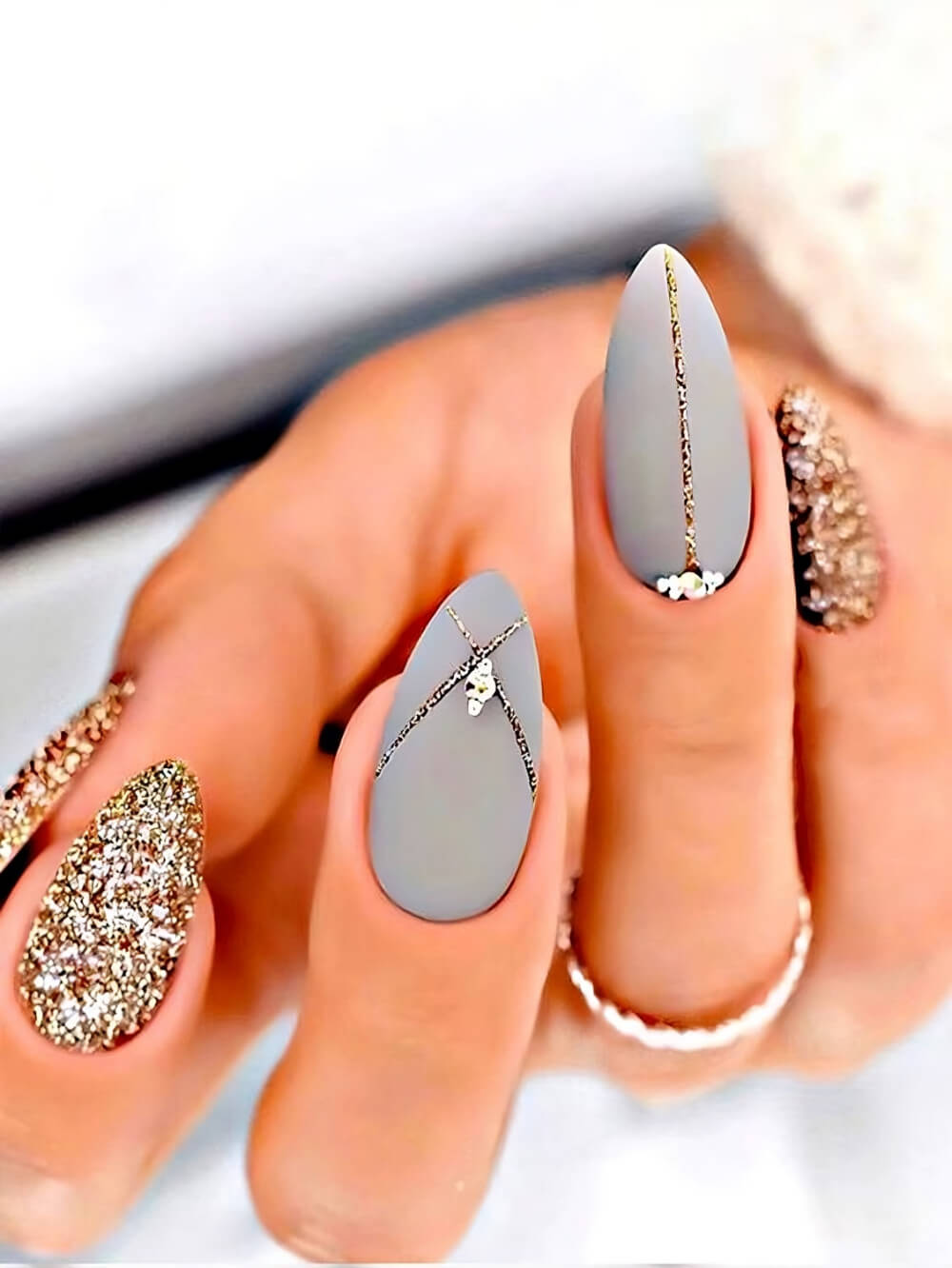 45 Go To Almond Nail Ideas To Every Pretty Lady - 347