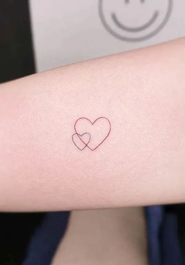 Heart tattoo by @gorae_tattoo