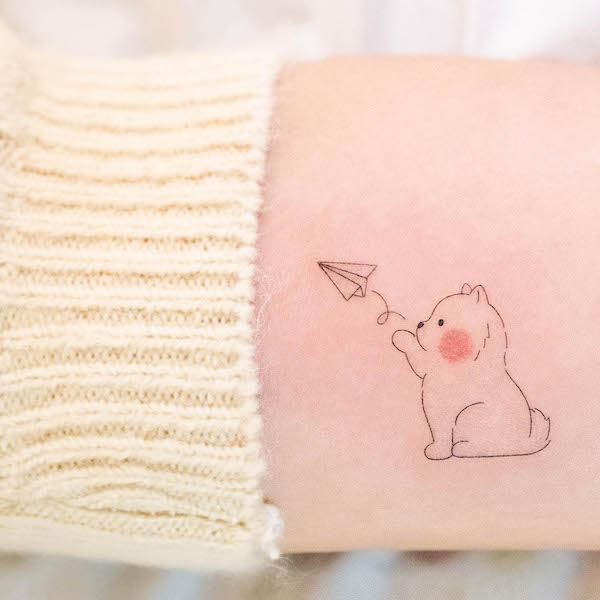 Super cute wrist tattoo by @tattooist_arar