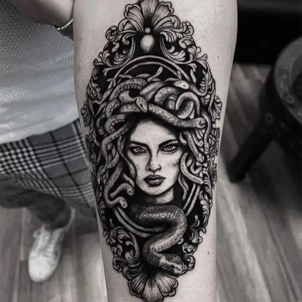 Tattoo medusa cực chất