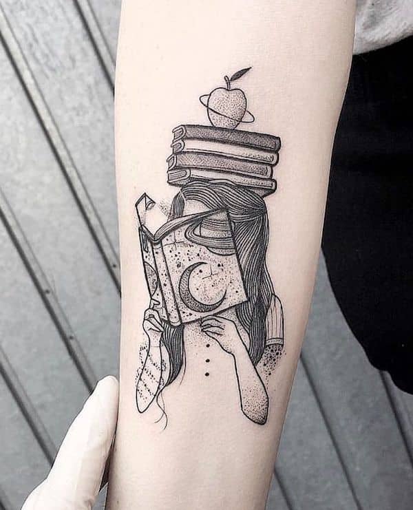 The witch apprentice forearm tattoo by @bombayfoor- Witch tattoos and meanings