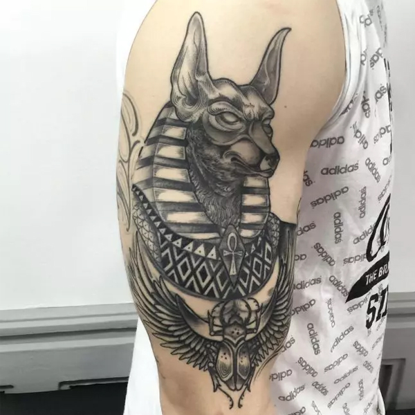 Tattoo anubis cực chất