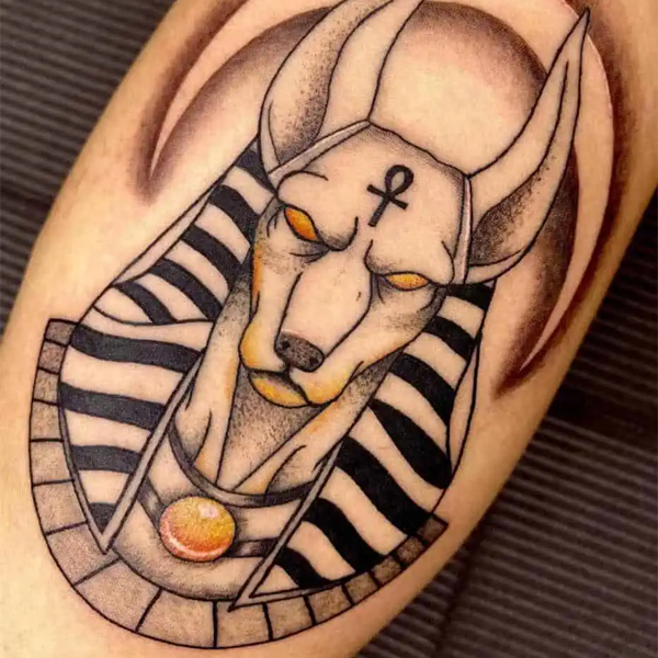 Tattoo anubis đơn giản