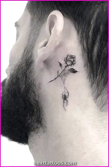 Small Mens Small Neck Tattoo Ideas