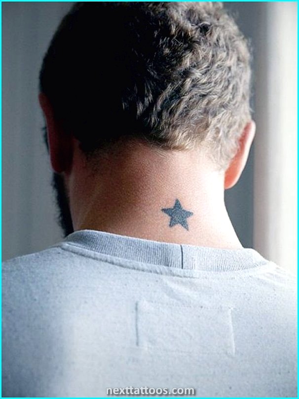 Small Mens Small Neck Tattoo Ideas