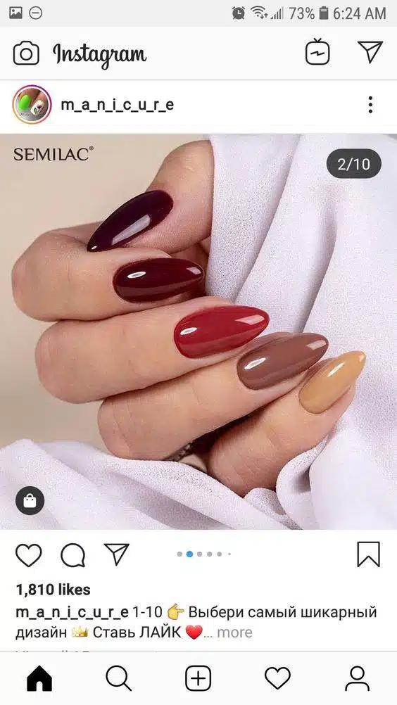 30 Easy-To-Copy Fall Manicure Looks - 225