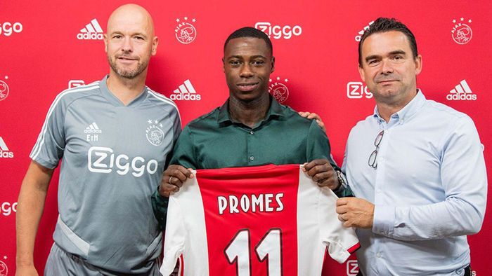 Ten Hag là người đưa Promes về Ajax vào năm 2019.