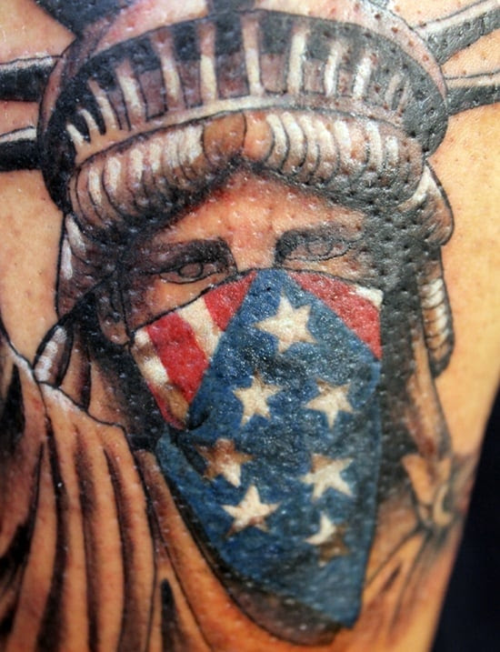 statue of liberty tattoo (29)