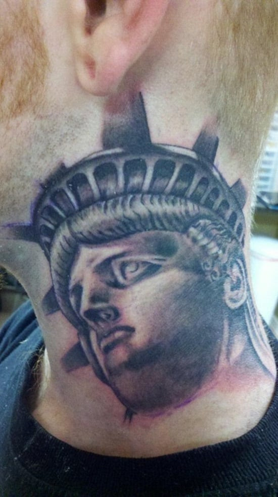 statue of liberty tattoo (27)