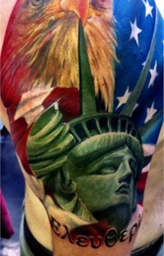 statue of liberty tattoo (1)