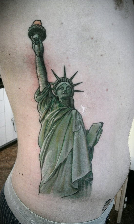 statue of liberty tattoo (28)