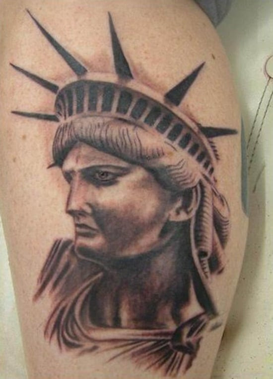 statue of liberty tattoo (18)