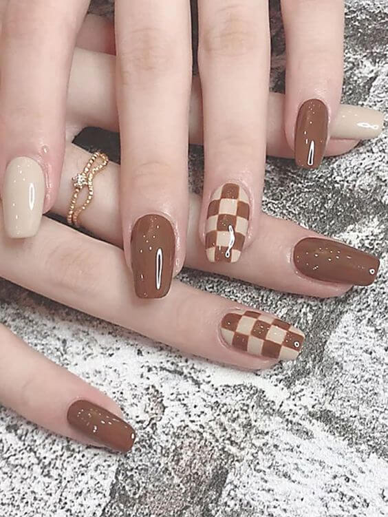 20+ Manicures Bring New Definitions To The Brown Fashion Trend - 161