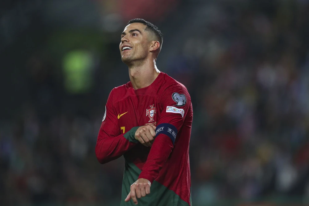 Cristiano Ronaldo bị gạch tên khỏi danh sách Đội tuyển Bồ Đào Nha |  Vietnam+ (VietnamPlus)