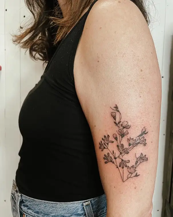 Botanical Illustration Tattoo