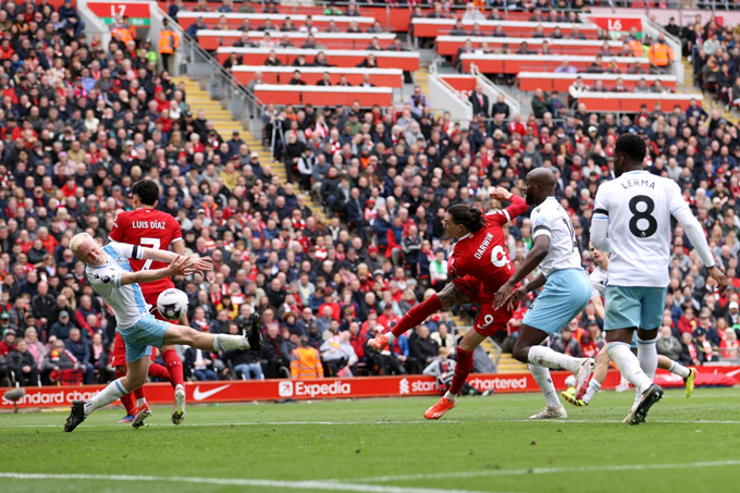 Hàng công của Liverpool với những Nunez hay Diaz đã ném đi quá nhiều cơ hội ghi bàn