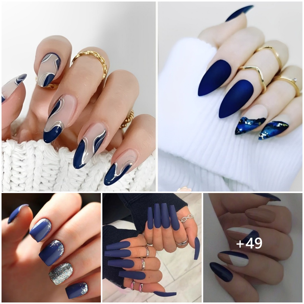 Elevate your nail game with these 45 stunning navy blue designs! From sleek and chic to bold and glamorous, there’s a style for everyone. Dive into the trend now!