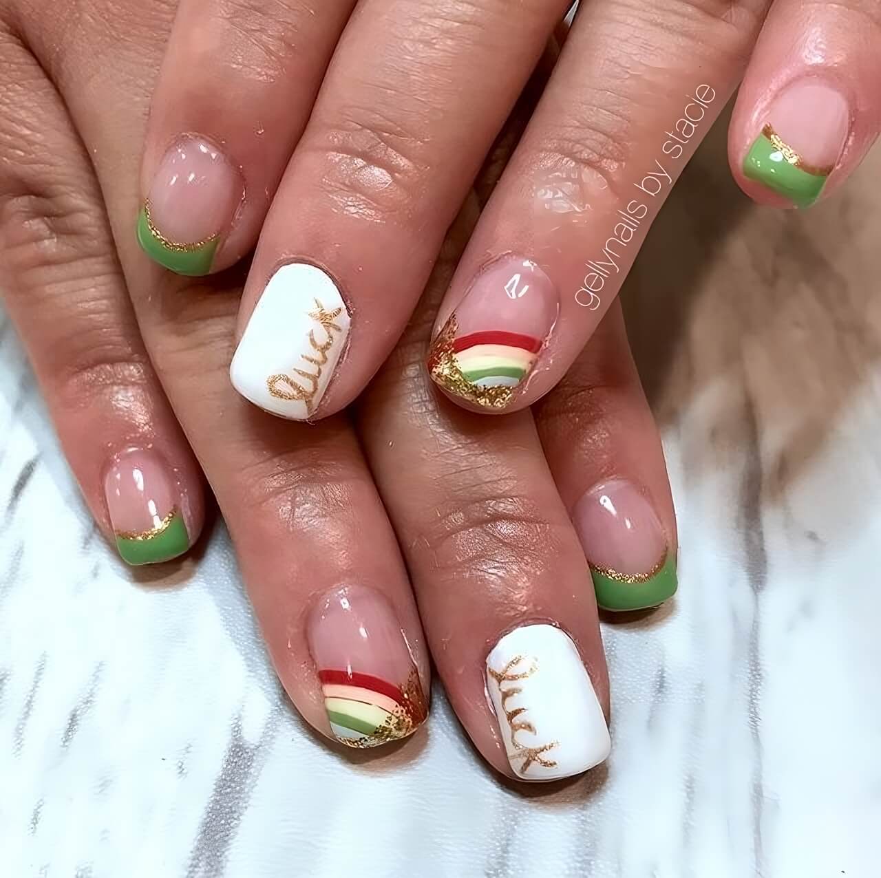 30 St. Patrick’s Day Nail Ideas That Will Bring You A Jolly Holiday - 209