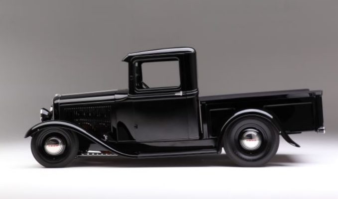 Black 1932 Ford Pickup Truck