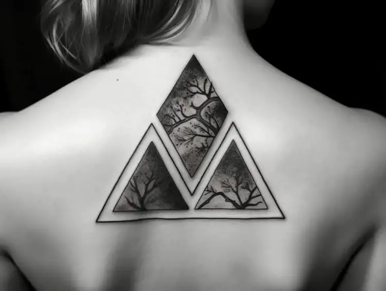 Double Triangle Tattoo Meaning