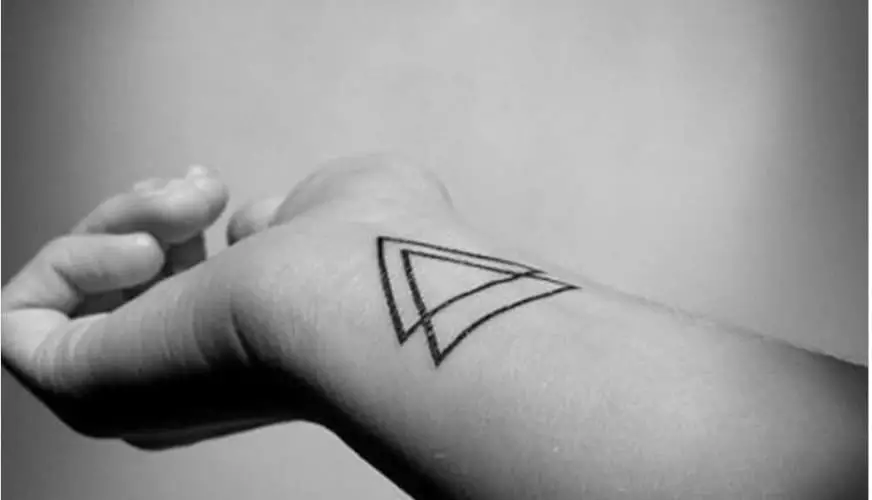 Double Triangle Tattoo Meaning