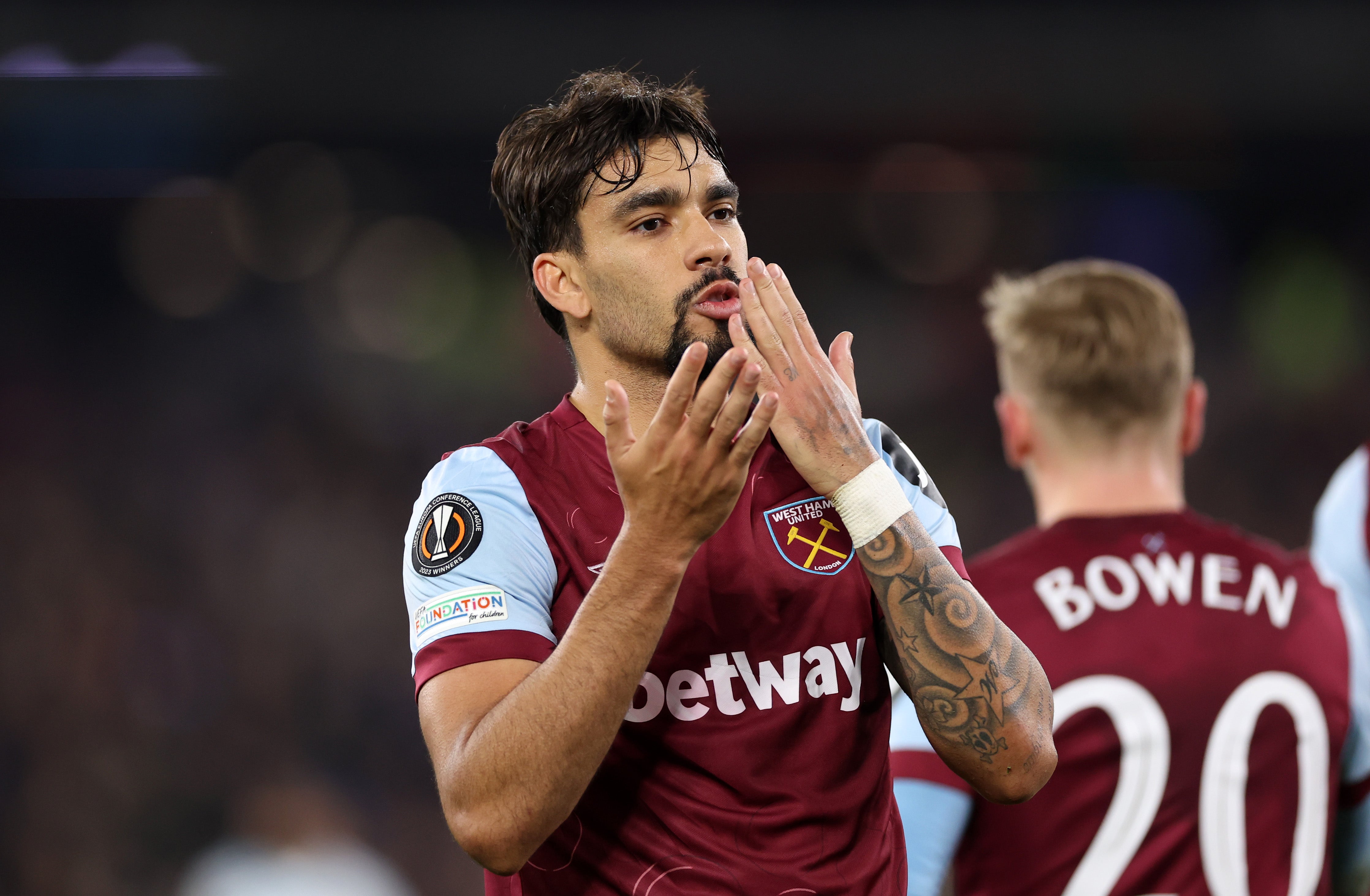 Lucas Paqueta: West Ham star charged by FA over alleged breaches of betting  rules | The Independent