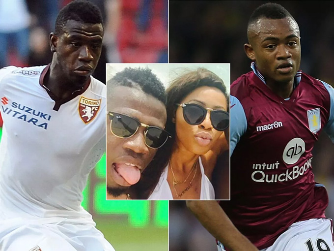 Jordan Ayew qua mặt Afriyie Acquah "lòng thòng" với Amanda