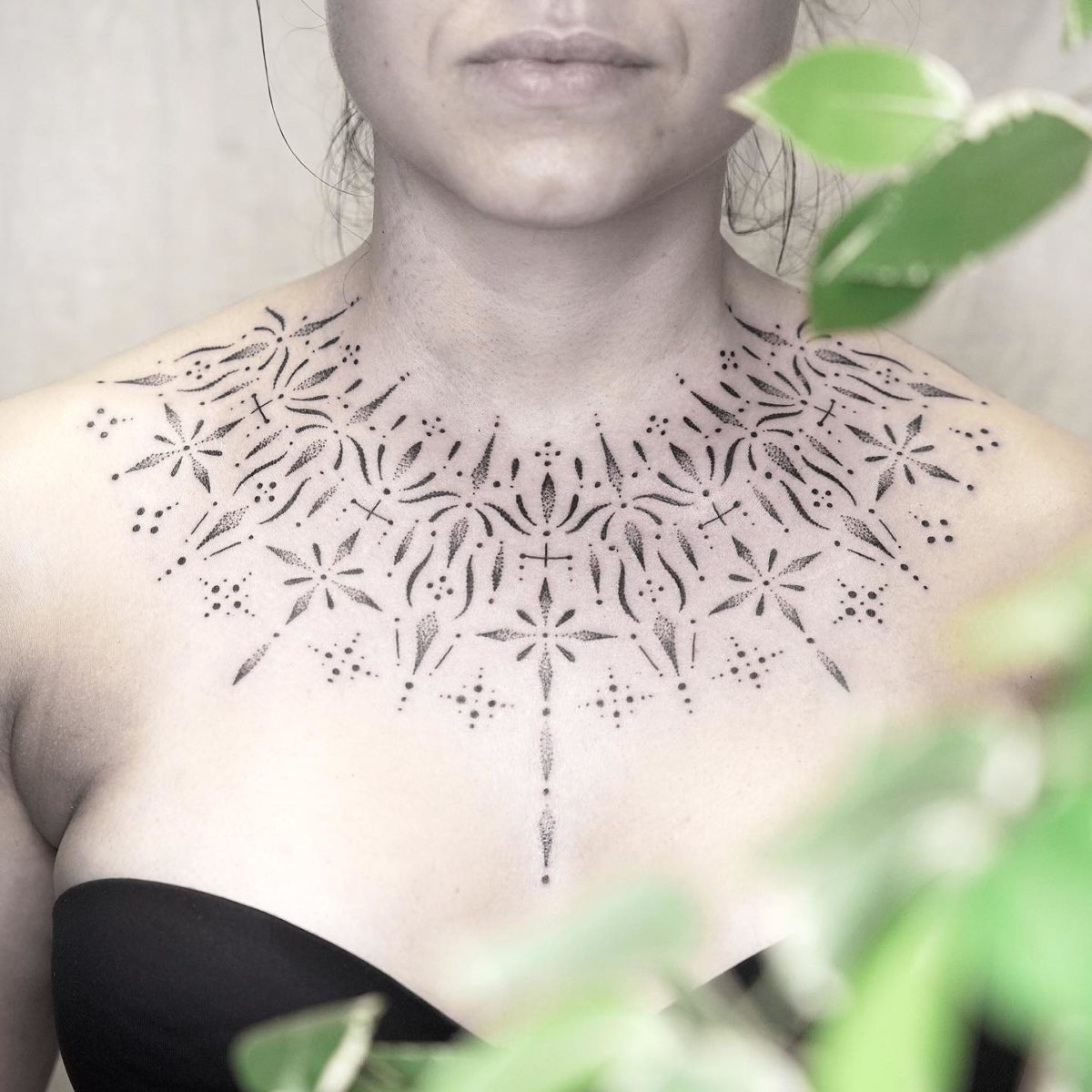 Chest Tattoos for Women