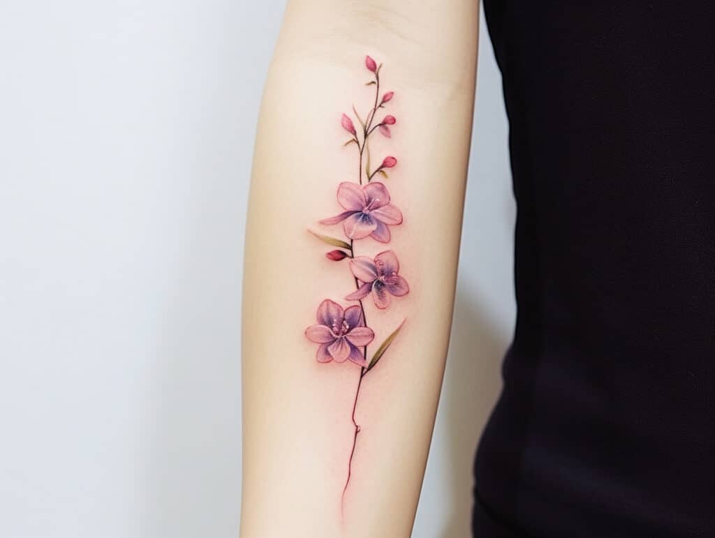 orchid tattoo meaning