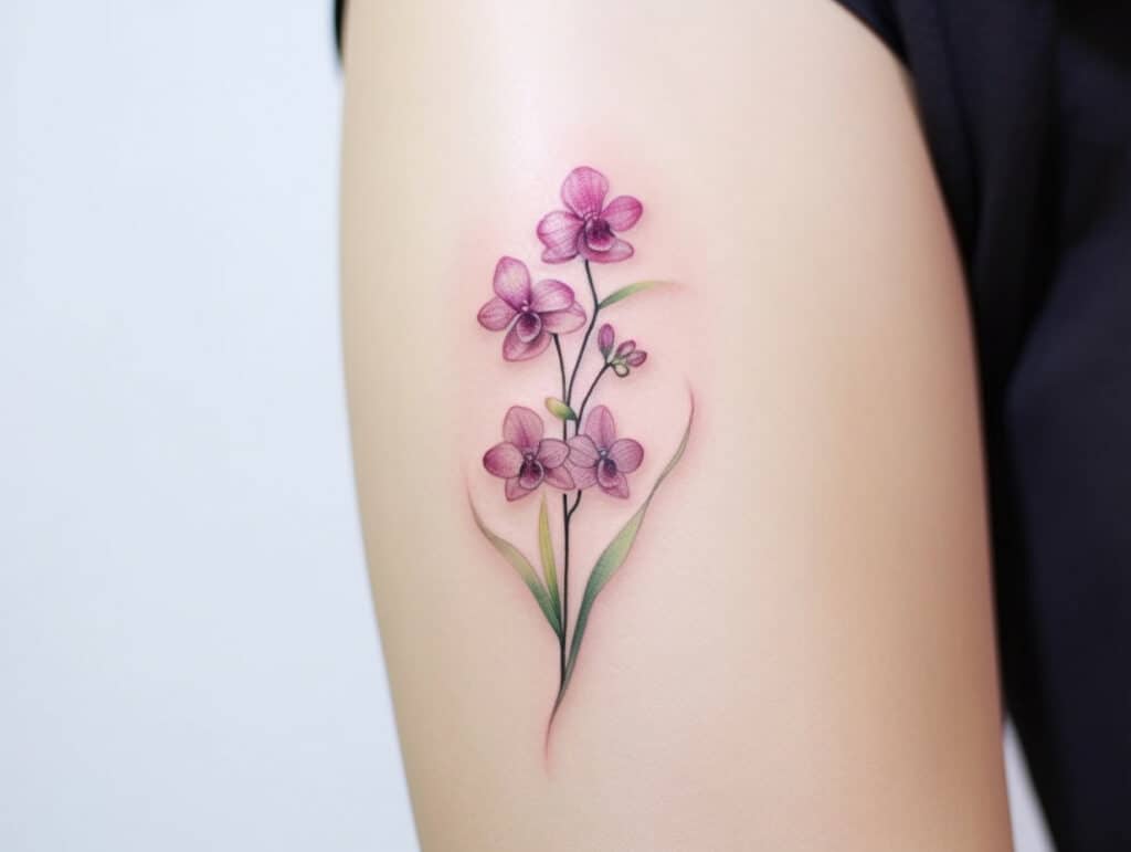 orchid tattoo meaning