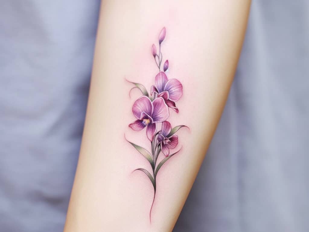 orchid tattoo meaning