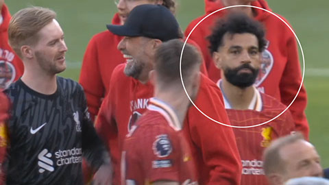 Salah ngó lơ, không có lời chia tay với HLV Klopp