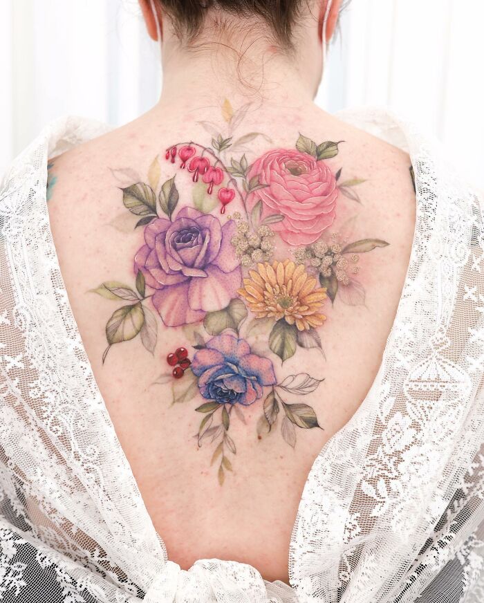 Transformative Elegance: Silo’s Exquisite Flower Tattoos And Expert Cover-UPS