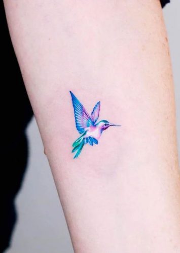 19 Small Watercolor Tattoo Ideas