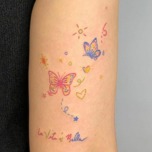 Discover 20 Cute Butterfly Tattoo Ideas for 2024: Inspiring Designs for Elegant Body Art