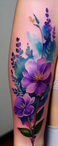 24 Watercolor Tattoo Inspiration