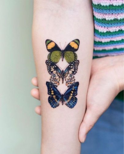 Explore 20 Captivating Butterfly Tattoo Designs on Arms for Men and Women &#8211; Fresh Ideas for 2024