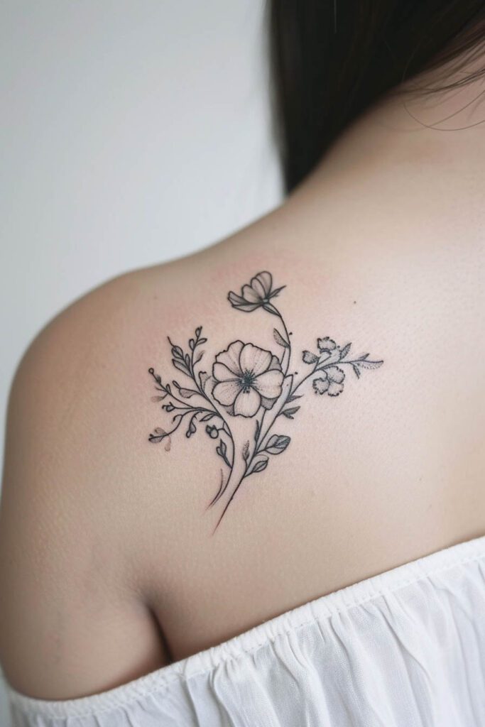 flower tattoos