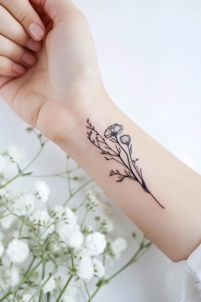 flower tattoos